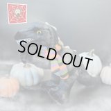 【最も丁寧＆丈夫な高品質ぬいぐるみ】フラッフ＆タフ・ドッグトイ　ハロウィン限定ダイナソー