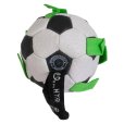 画像2: 【犬専用設計の多機能ボールトイ】ハイパーペット グラブタブ付き サッカーボール (2)
