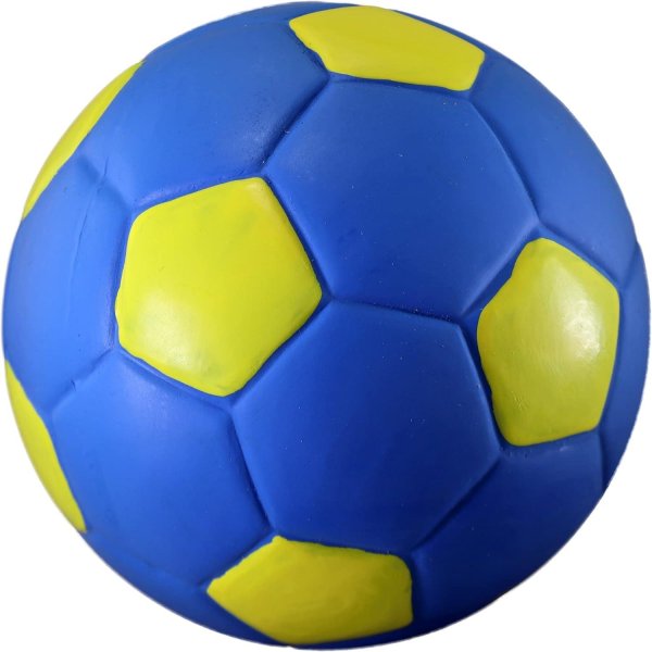 画像2: 【低音サウンドがかわいいミニゴムトイ】ペットスポーツ・ナチュラルフレックス・サッカーボール