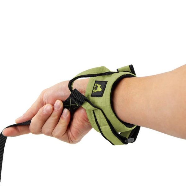 画像4: 【シンプルステップインハーネスとお揃い】グービー・リップストップ・リストバンド サーファーリード (4)